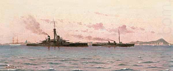 The Battleship Barroso, Carlos de Haes